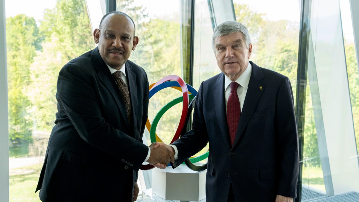 IOC President Bach pledges help for Sudanese athletes ahead of Paris 2024
