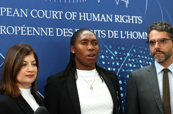 Semenya at the European Court of Human Rights: "It's an important day"
