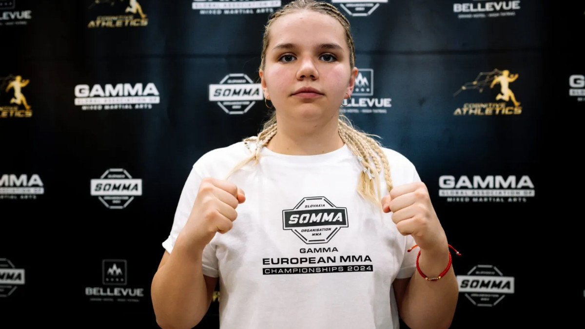 16-year-old Gabriela Majercakova won a silver medal for hosts Slovakia. GAMMA