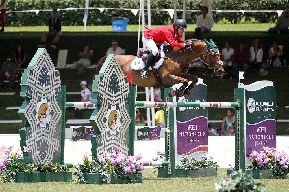 Mexico earned their first Nations Cup victory since 1990 after a strong display in front of their home crowd ©FEI
