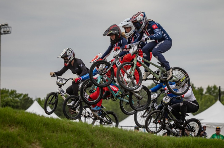 USA's Willoughby and France's Daudet crowned BMX world champions