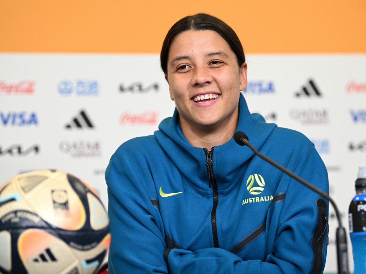 Sam Kerr has been ruled out of the Paris 2024 Olympics. GETTY IMAGES