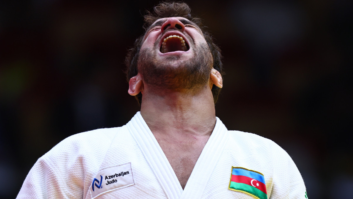 2024 Judo World Championships Day 2: Heydarov's long-awaited victory. GETTY IMAGES