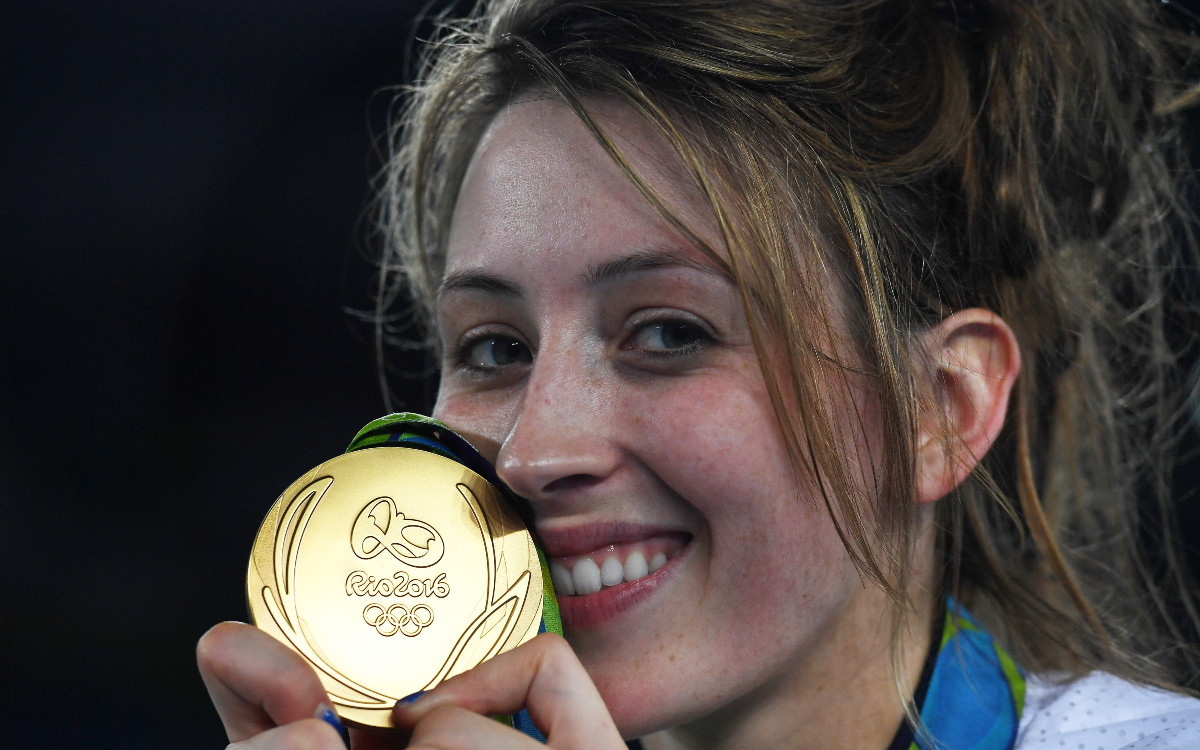 Jade Jones hopes to become the first three-time Olympic taekwondo champion. GETTY IMAGES