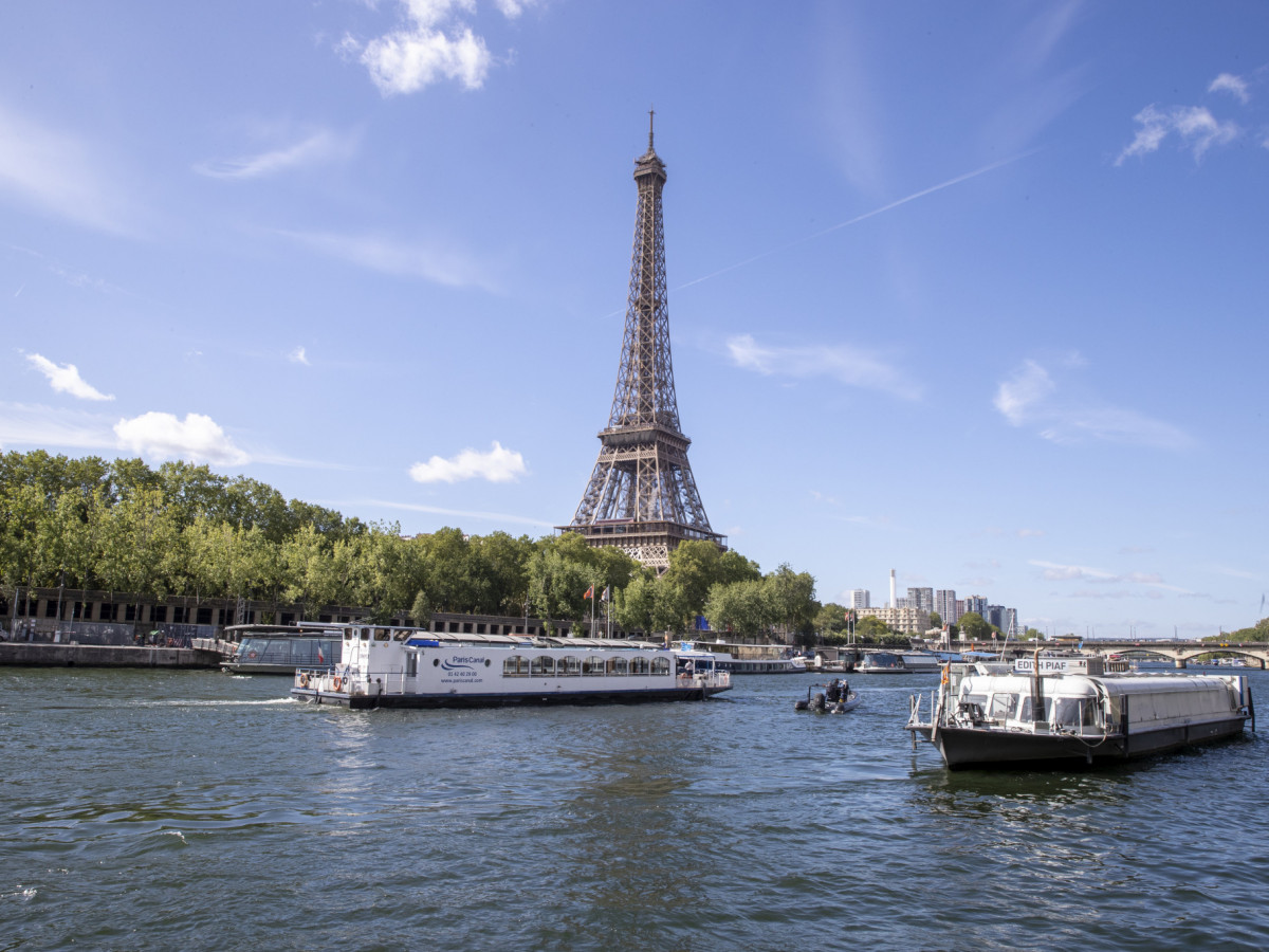 The River Seine is ready to go says a Paris Hall official. GETTY IMAGES