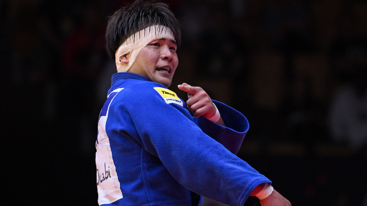 New judo star from Japan - Goki Tajima. GETTY IMAGES