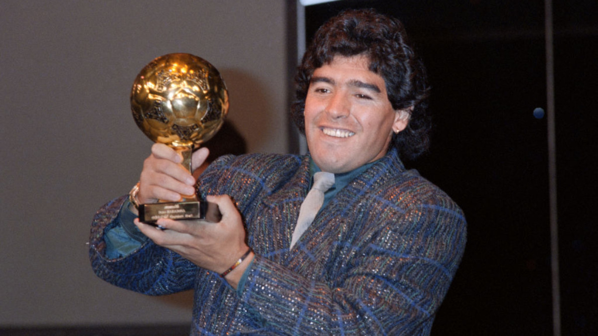 Maradona's family seek to block sale of 1986 Mexico World Cup Ballon d'Or trophy