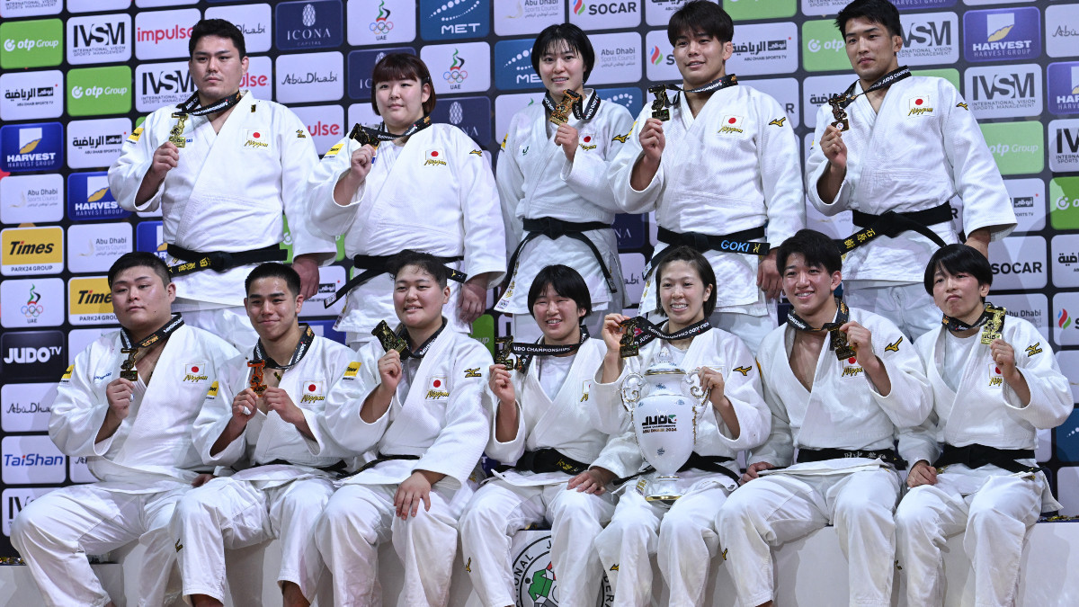 2024 Judo World Championships Day 6: Japan retains mixed team title. GETTY IMAGES