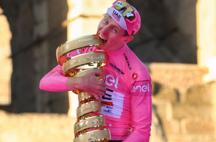Pogacar dominates first Giro d'Italia, eyes Tour de France double. GETTY IMAGES
