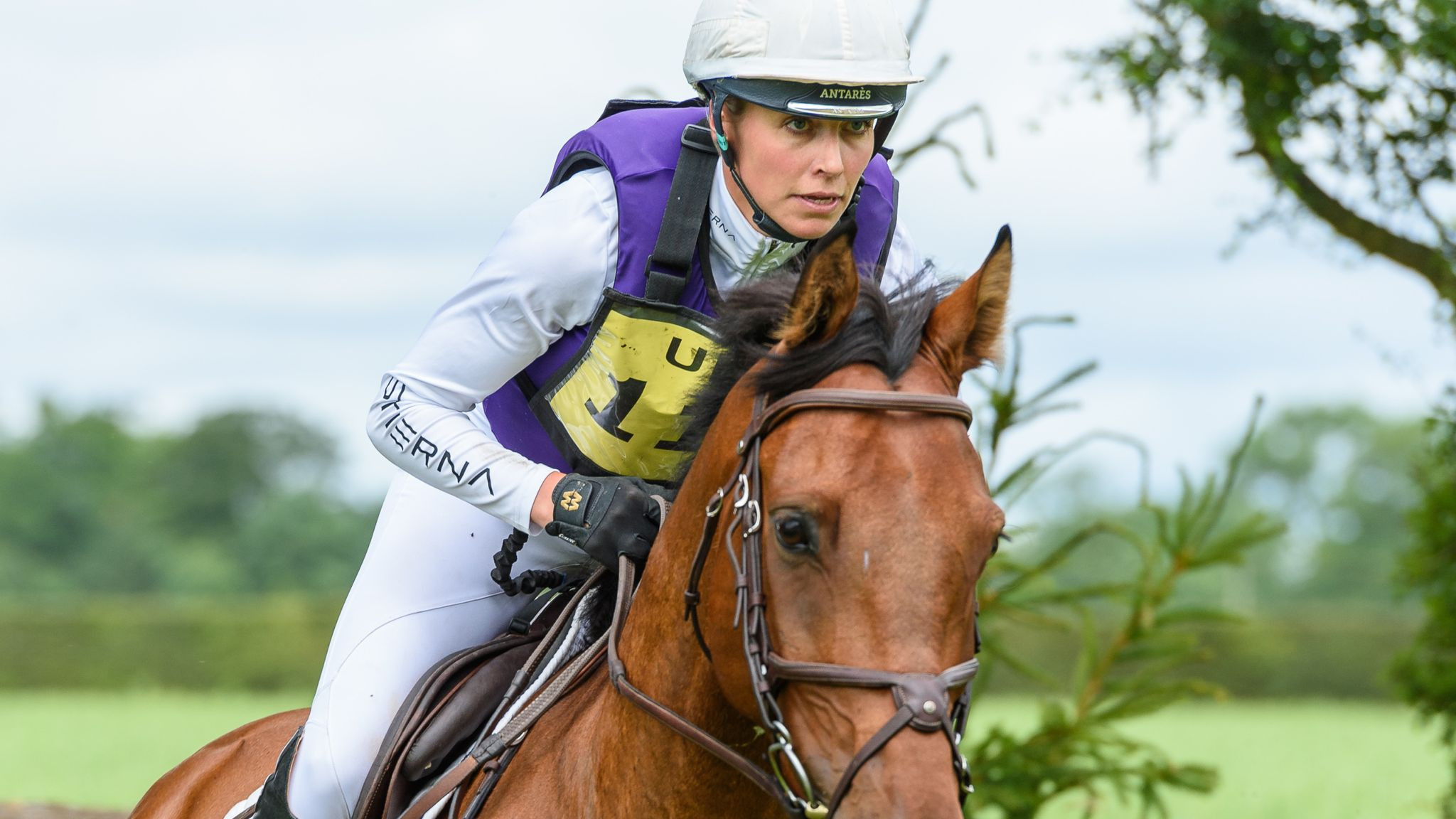 British event rider Georgie Campbell has died after a horror fall. NICO MORGAN