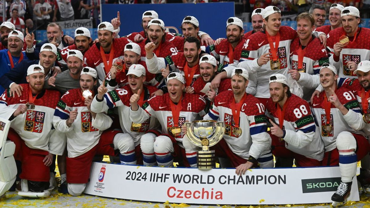 Ice hockey: Pastrnak leads Czech Republic to world title. GETTY IMAGES