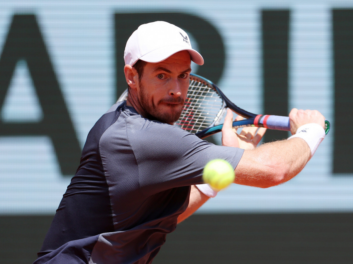 British tennis star Andy Murray has exited the French Open. GETTY IMAGES