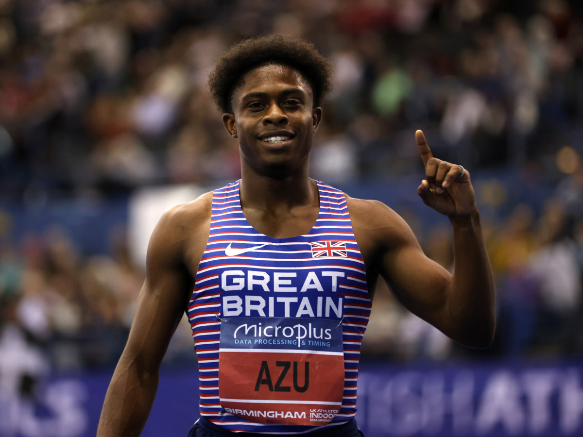 Jeremiah Azu breaks 10-second barrier at True Athletes Classic
