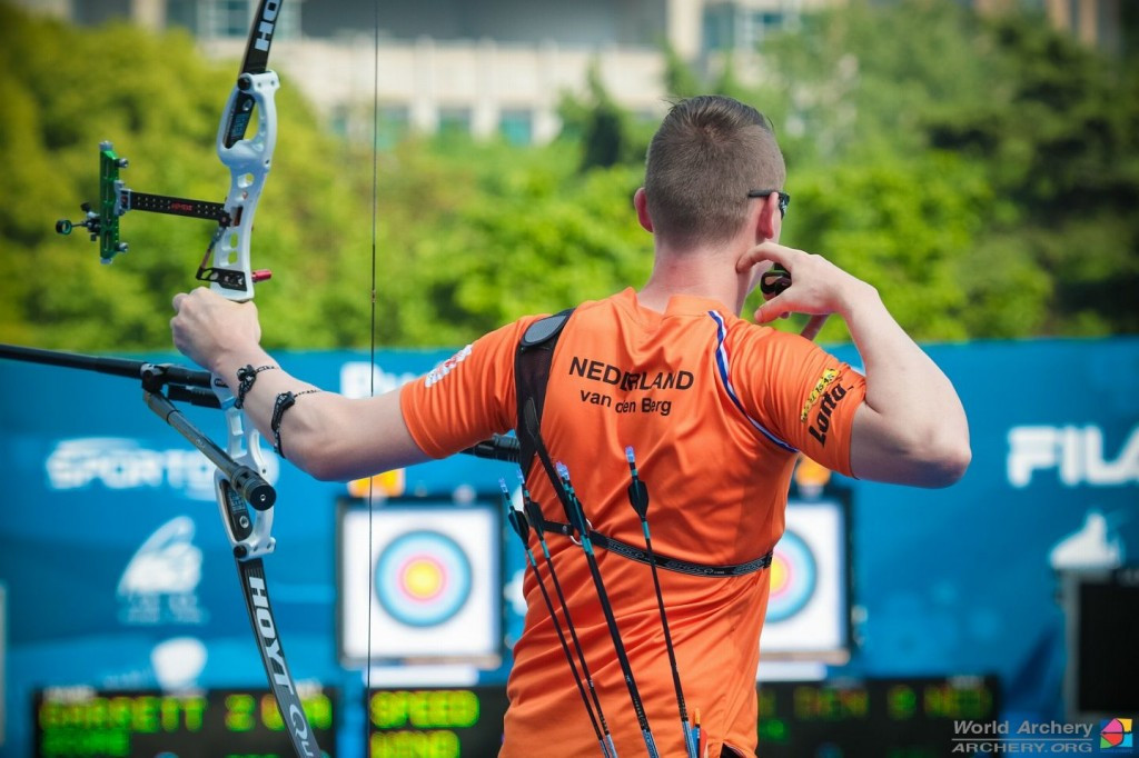 Dutch ace wins men's recurve title at Archery World Cup in Shanghai