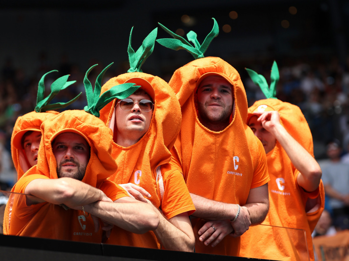 The "Carota Boys" have made a name for themselves in the tennis world. GETTY IMAGES