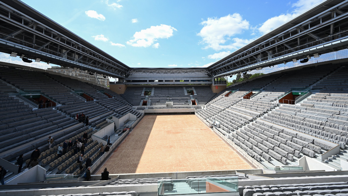 The Suzanne Lenglen court at Roland Garros. GETTY IMAGES