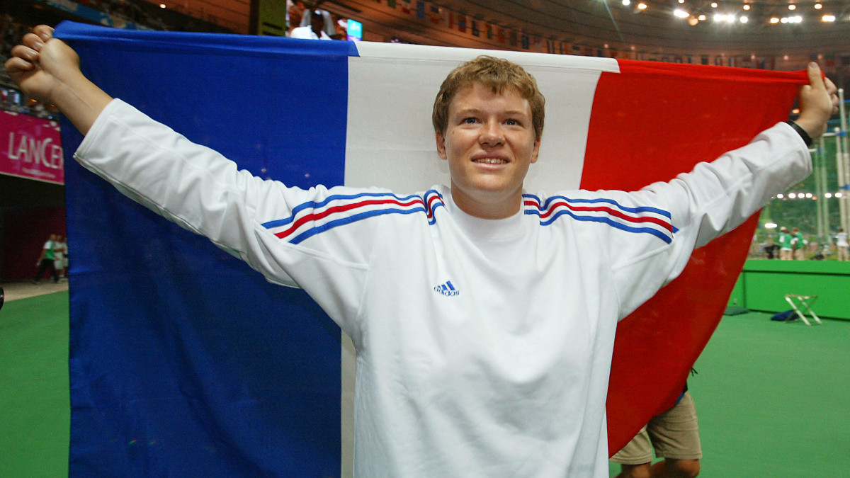 Manuela Montebrun is an iconic former French hammer thrower. GETTY IMAGES
