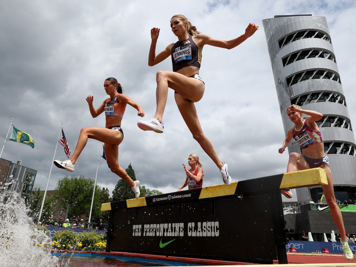 The 2024 Prefontaine Classic managed 96,053 points in the World Athletics Competition Performance Rankings. GETTY IMAGES