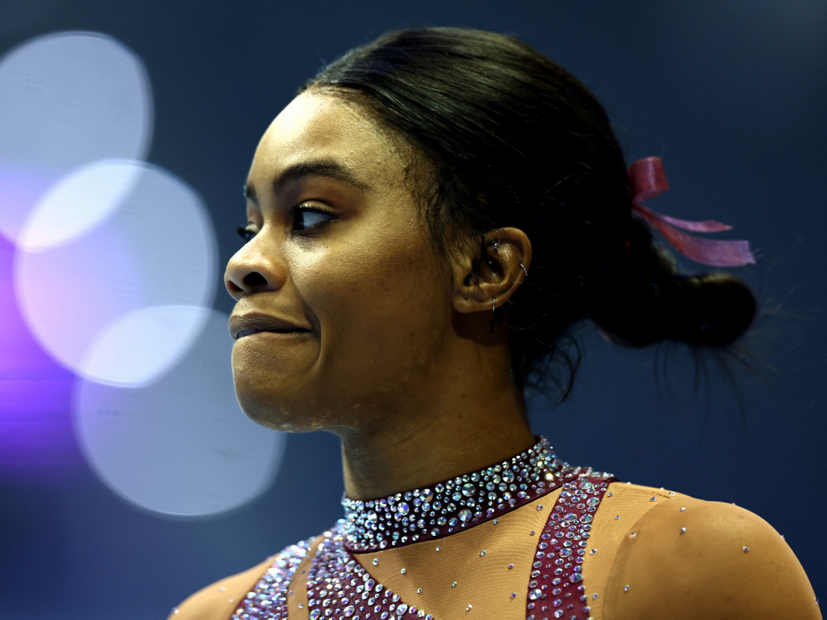 Gabby Douglas has been ruled out of Paris 2024 following injury. GETTY IMAGES