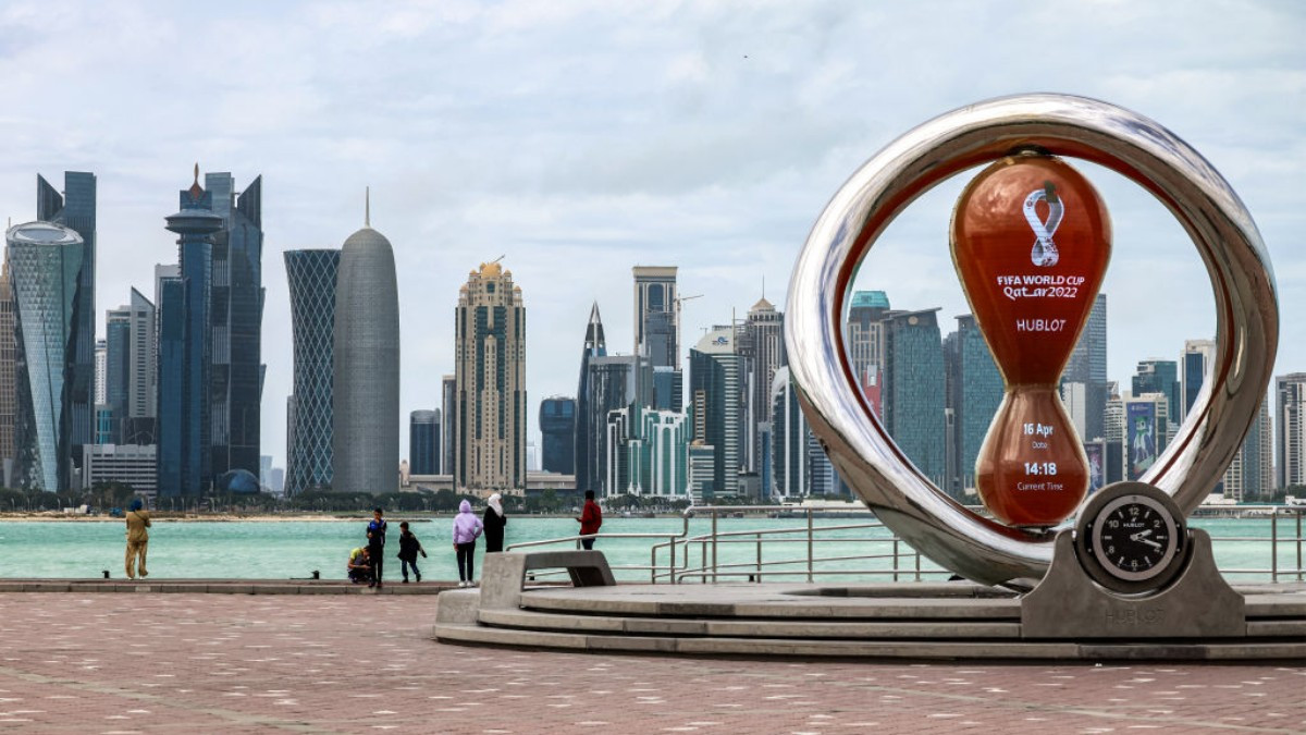 An image of Qatar during the 2022 FIFA World Cup. GETTY IMAGES