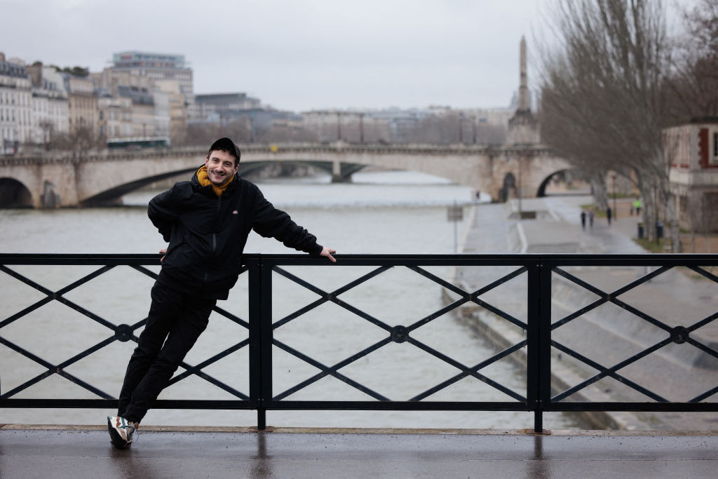 Thomas Jolly, Artistic Director for the Opening and Closing Ceremonies of the Paris 2024, poses by the River Seine. GETTY IMAGES