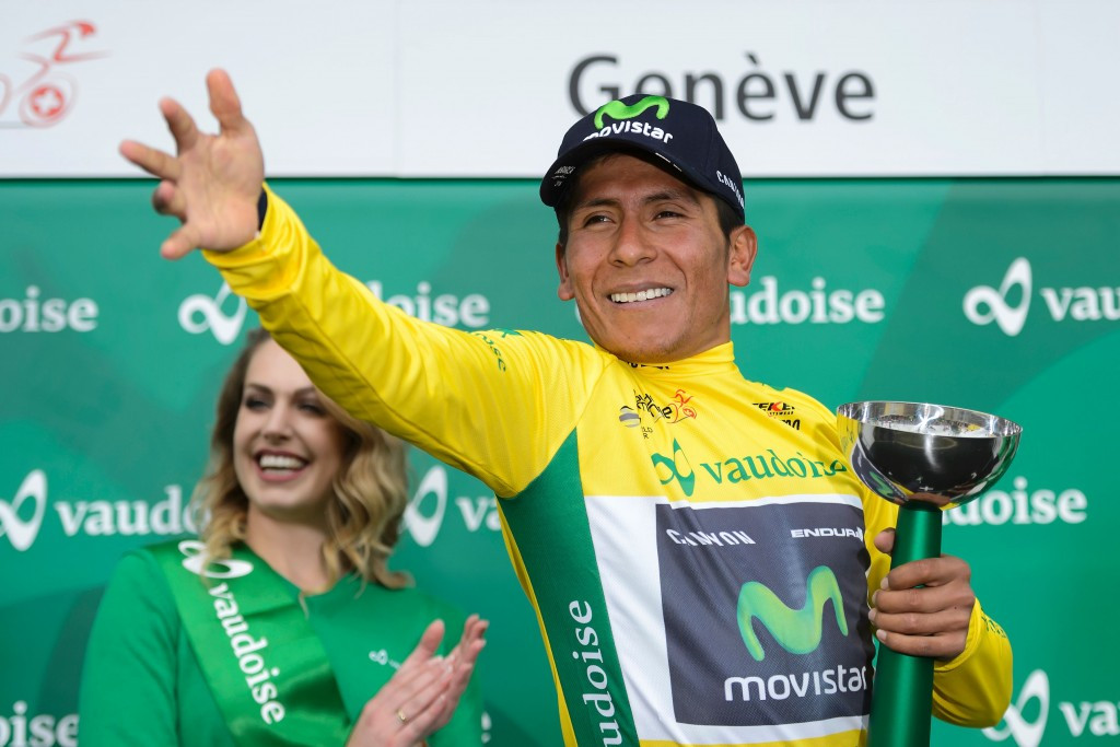 Nairo Quintana earned his first Tour de Romandie title ©Getty Images