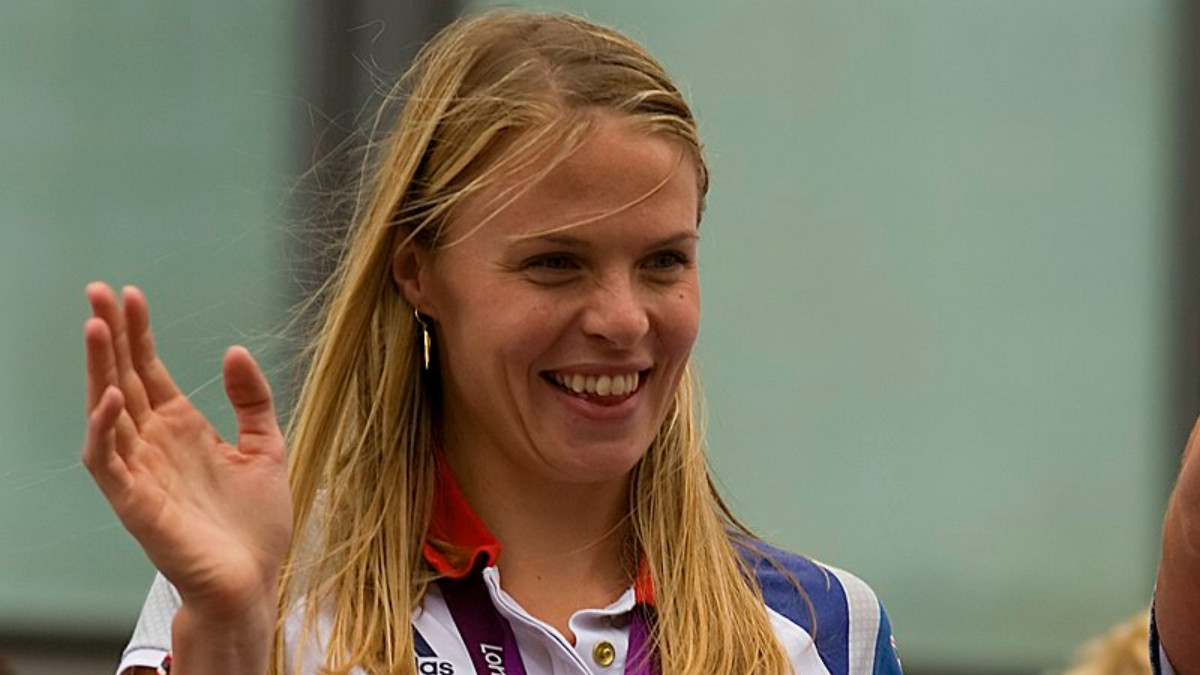 Watkins was an Olympic rowing double sculls champion at London 2012. GETTY IMAGES