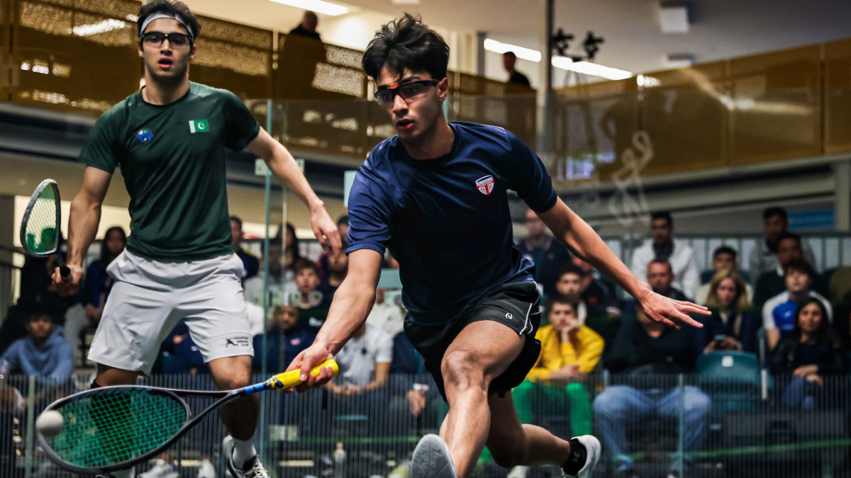 Rishi Srivastav is one of the top prospects in the USA. WORLD SQUASH