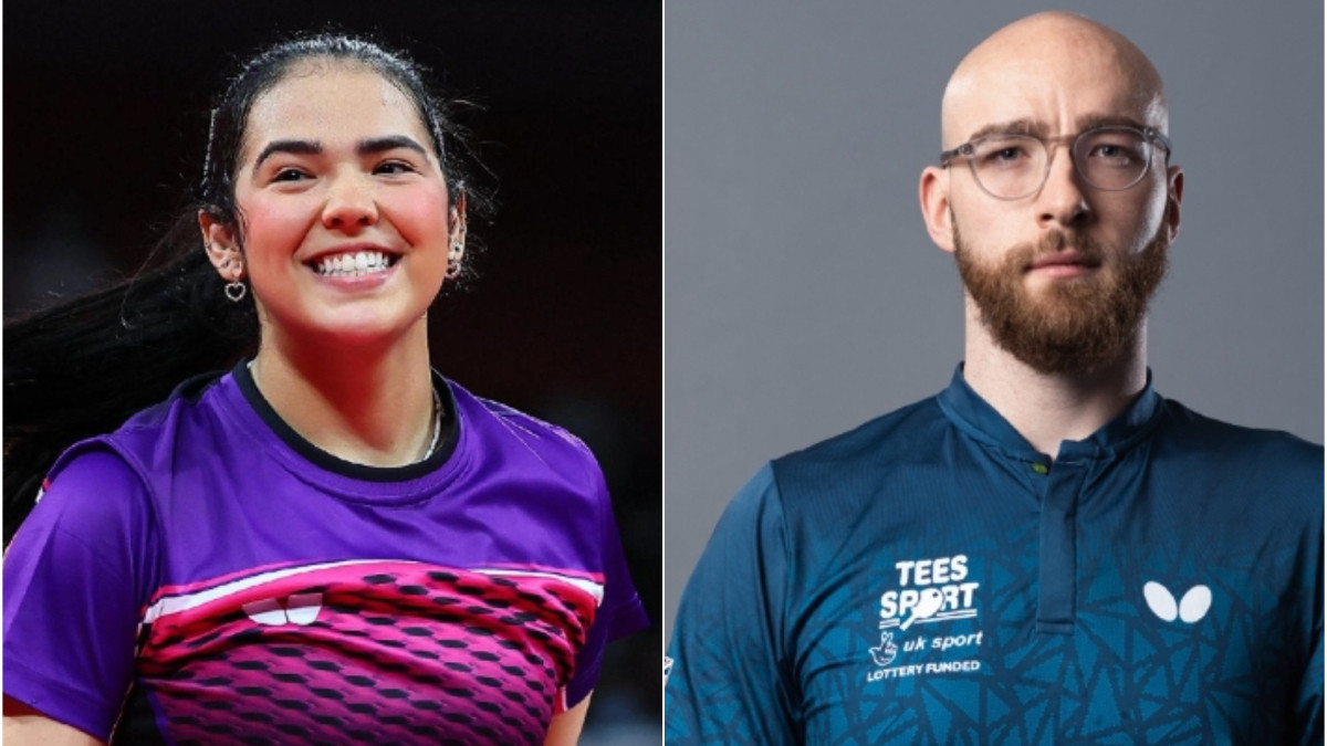 Adriana Díaz and Martin Perry - first Table Tennis Planet Ambassadors. ITTF