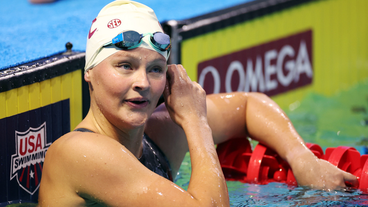American swimmer Kensey McMahon banned for four years. GETTY IMAGES.