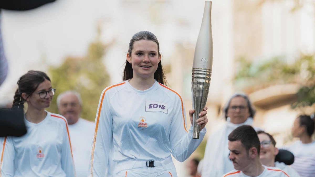 Para sports played a central role in the 26th stage of the Olympic Torch Relay. PARIS 2024