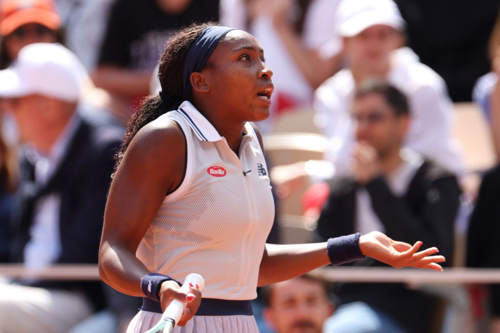 Coco Gauff: lack of video replays in tennis 'ridiculous'