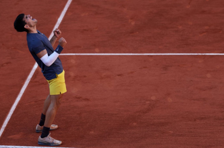 Alcaraz-Zverev: Head-to-head in their first Roland Garros final. GETTY IMAGES