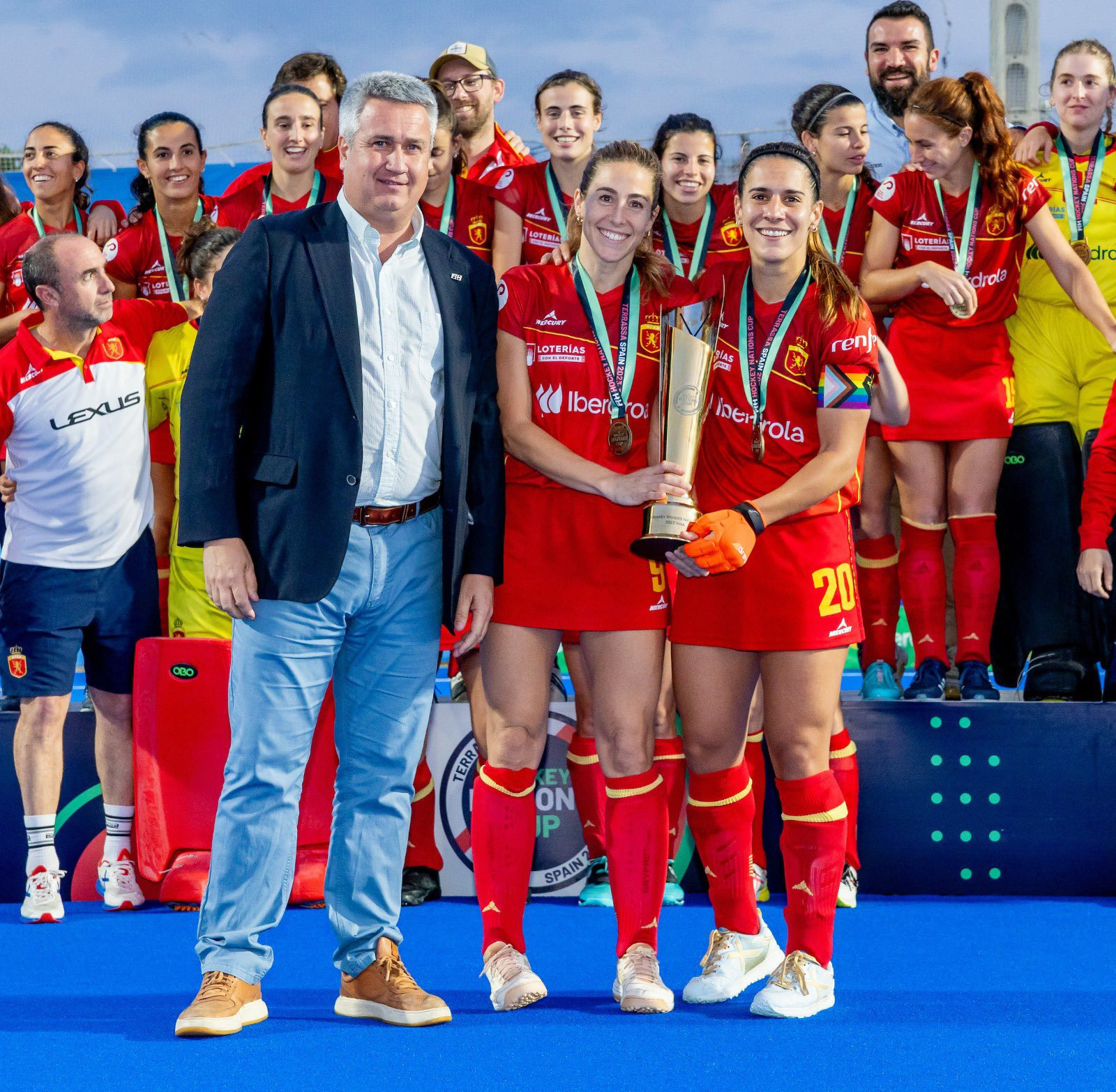 Spain won the Nations Cup Final on home soil, meaning Ireland missed out on promotion to the FIH Pro League. X @FIH_Hockey