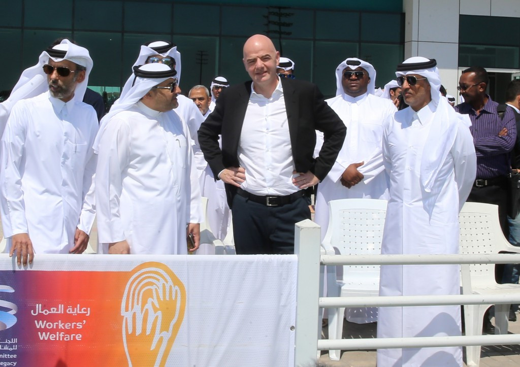 FIFA President Gianni Infantino announced last month that a panel will be created by FIFA to oversee working conditions at Qatar 2022 World Cup sites