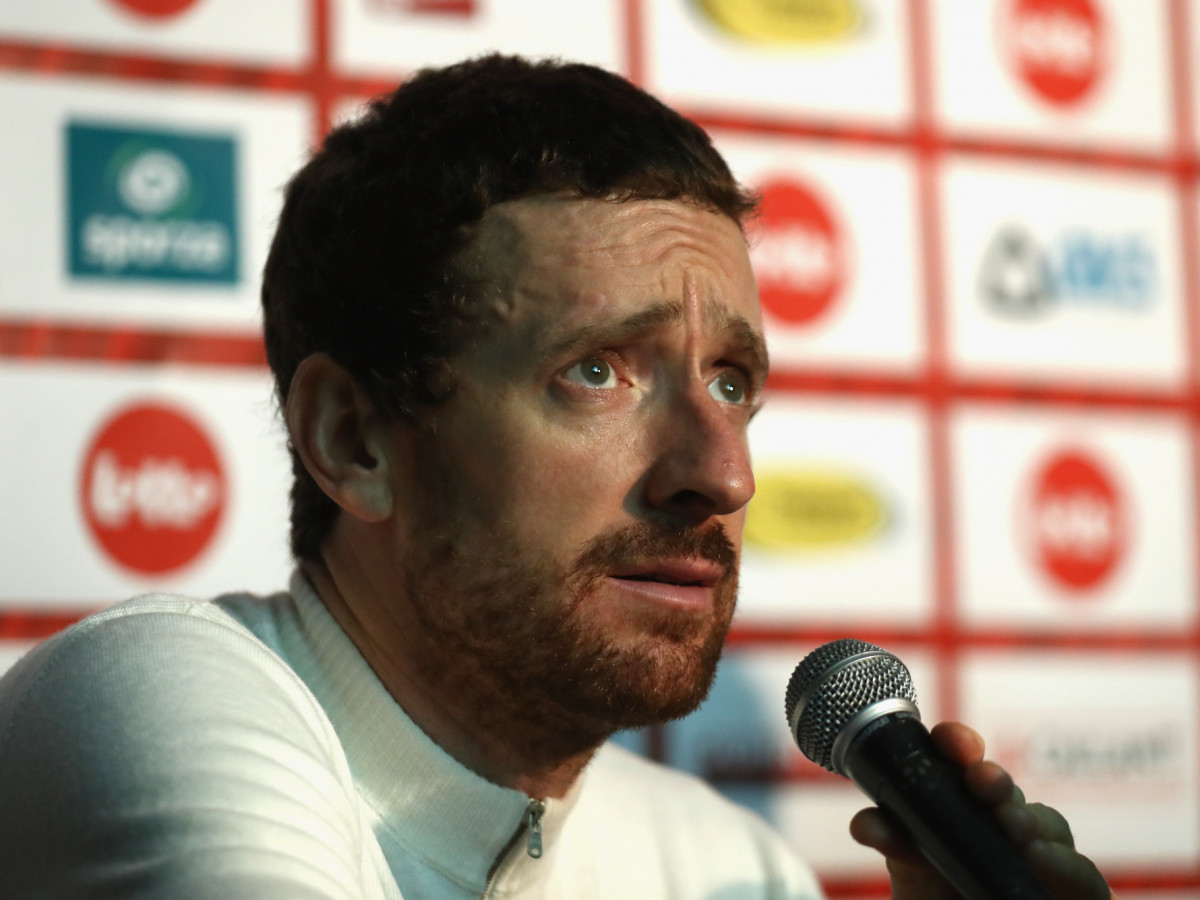 Sir Bradley Wiggins faces the potential sale of his Olympic medals following his bankruptcy declaration. GETTY IMAGES