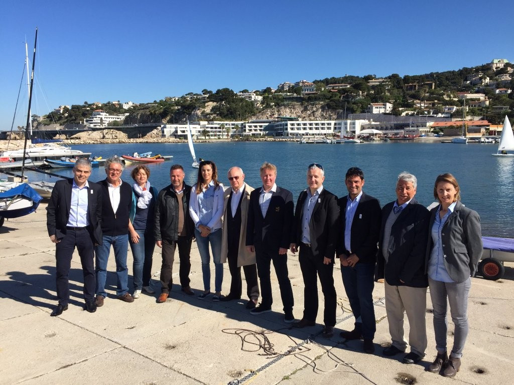 Paris 2024 Bid Committee members will today meet officials from World Sailing at the picturesque Marina Marseille, the proposed venue for Olympic sailing in eight years’ time ©Paris 2024