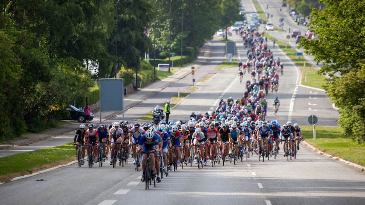 The event is both a competition and a cycling party. GRAN FONDO SVENDBORG