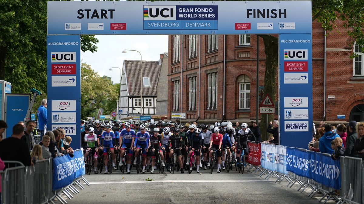UCI Gran Fondo Svendborg qualifies riders for UCI Gran Fondo World Championships. DCF / LARS KIRK
