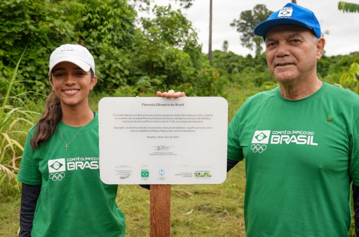 The Brazilian Olympic Forest project is already underway in the Amazon