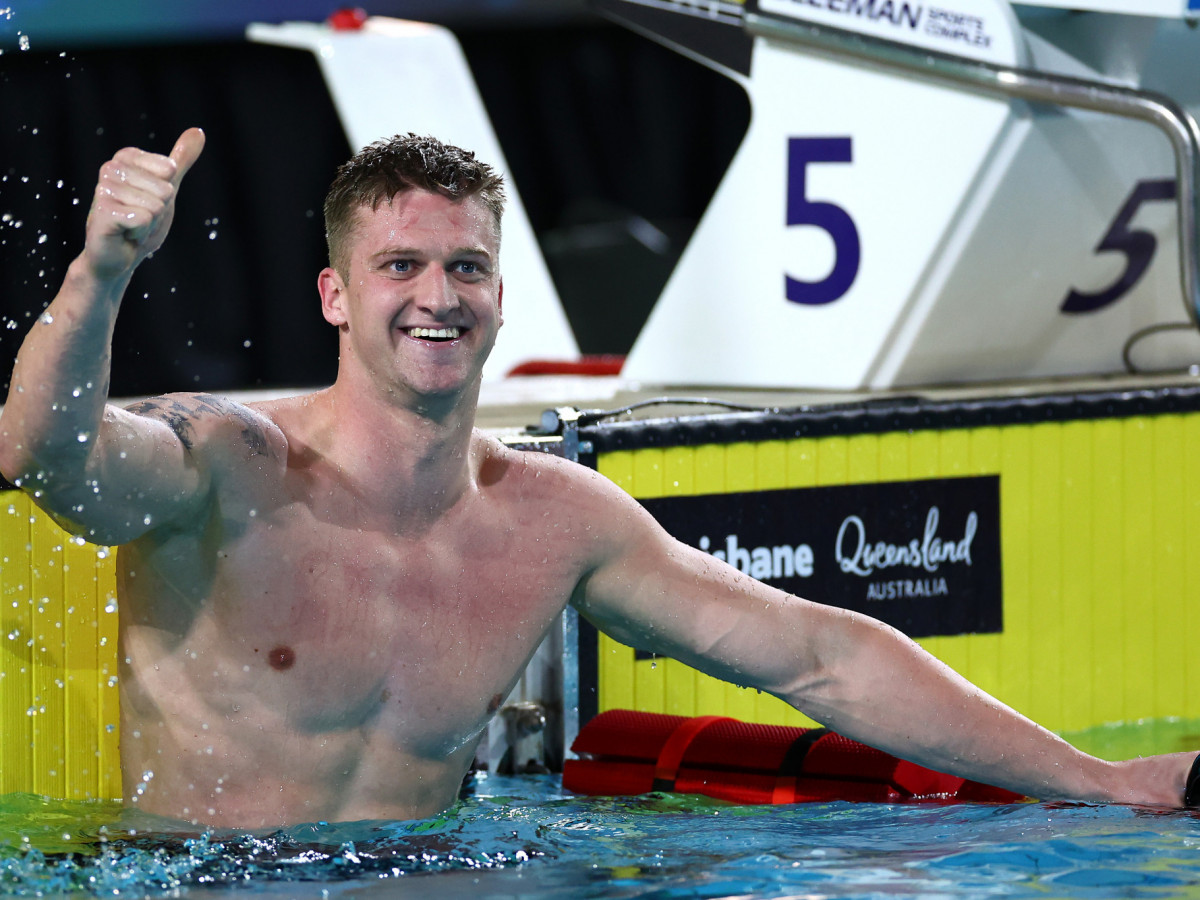 Sam Williamson delivered a warning to Adam fellow swimmer Adam Peaty ahead of Paris 2024. GETTY IMAGES
