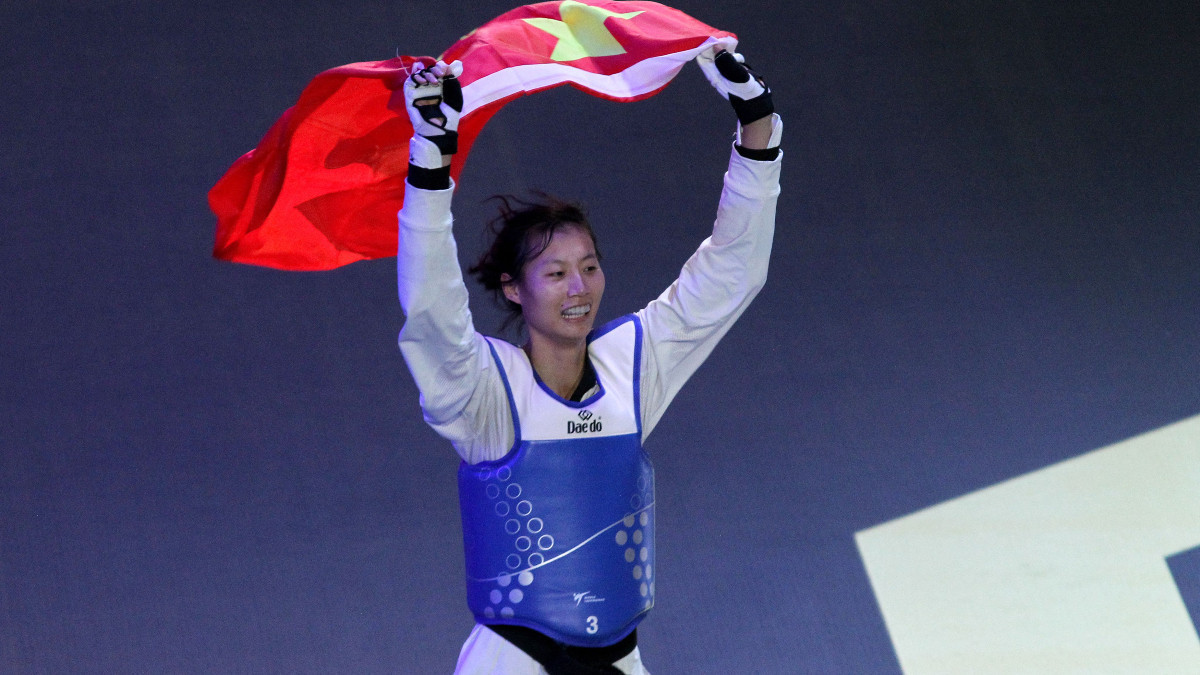 China announce its taekwondo squad for Paris 2024. GETTY IMAGES