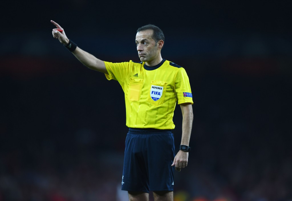 Champions League final referee Çakır among officials for Rio 2016 football tournament