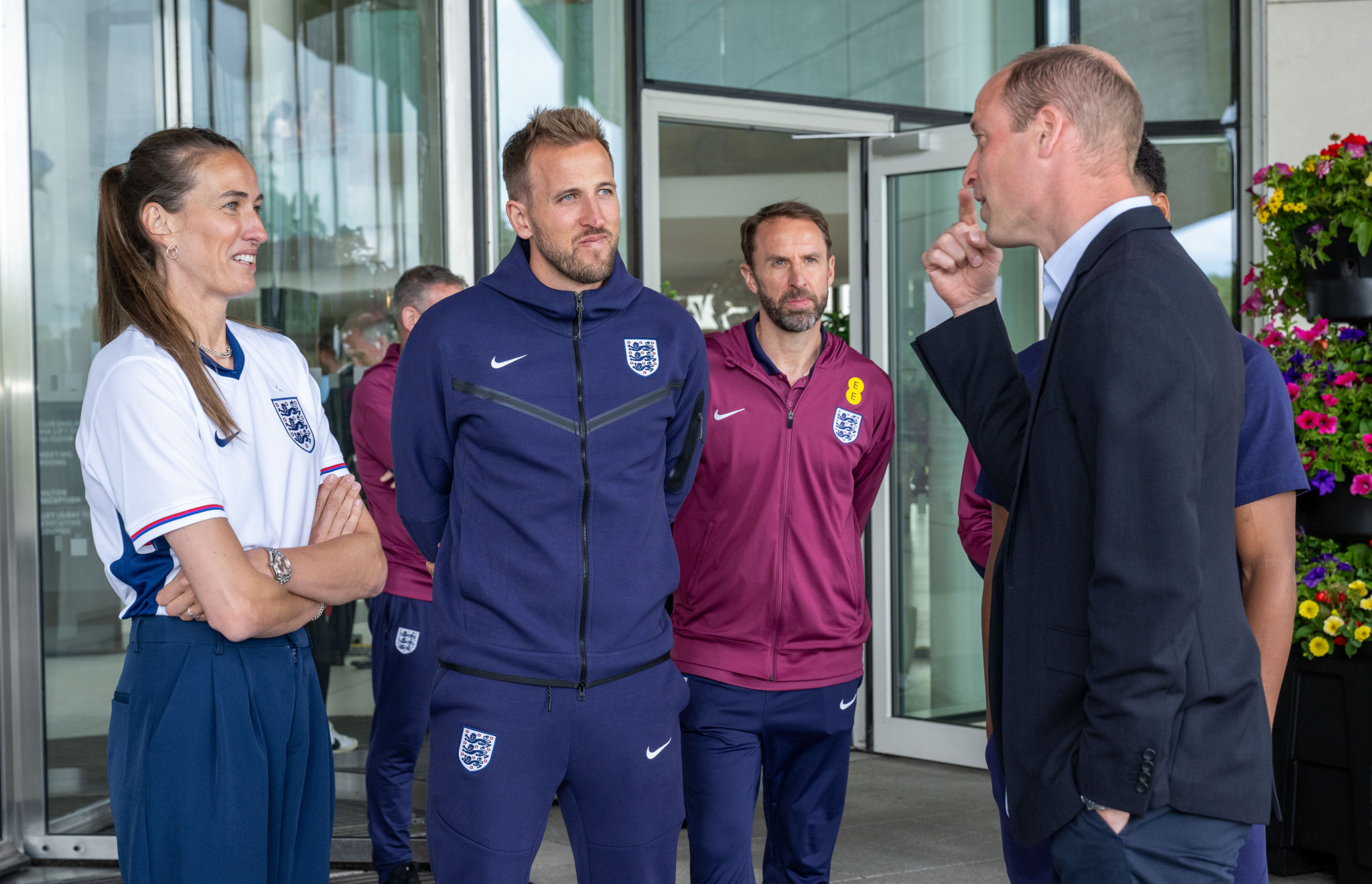 Prince William will travel to Denmark to watch England's second Euro 2024 group game against Denmark. GETTY IMAGES