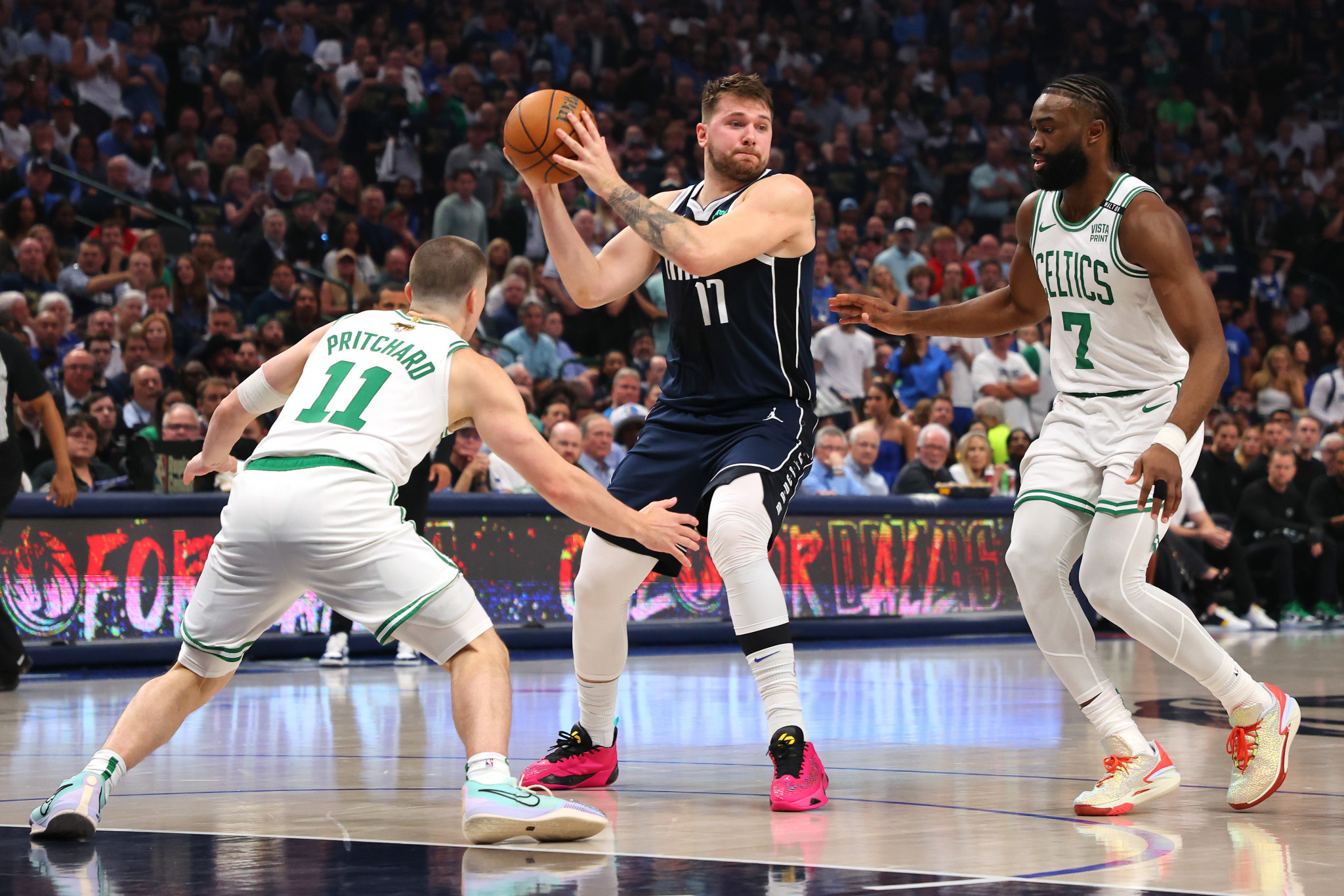 Luka Doncic's 27 points weren't enough for Dallas. GETTY IMAGES