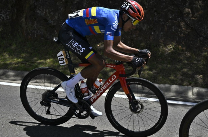 Tour and Giro winner Egan Bernal to ride for Colombia at Paris 2024. GETTY IMAGES
