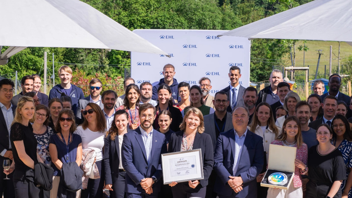 EHL Lausanne receives FISU Healthy Campus Platinum Certification