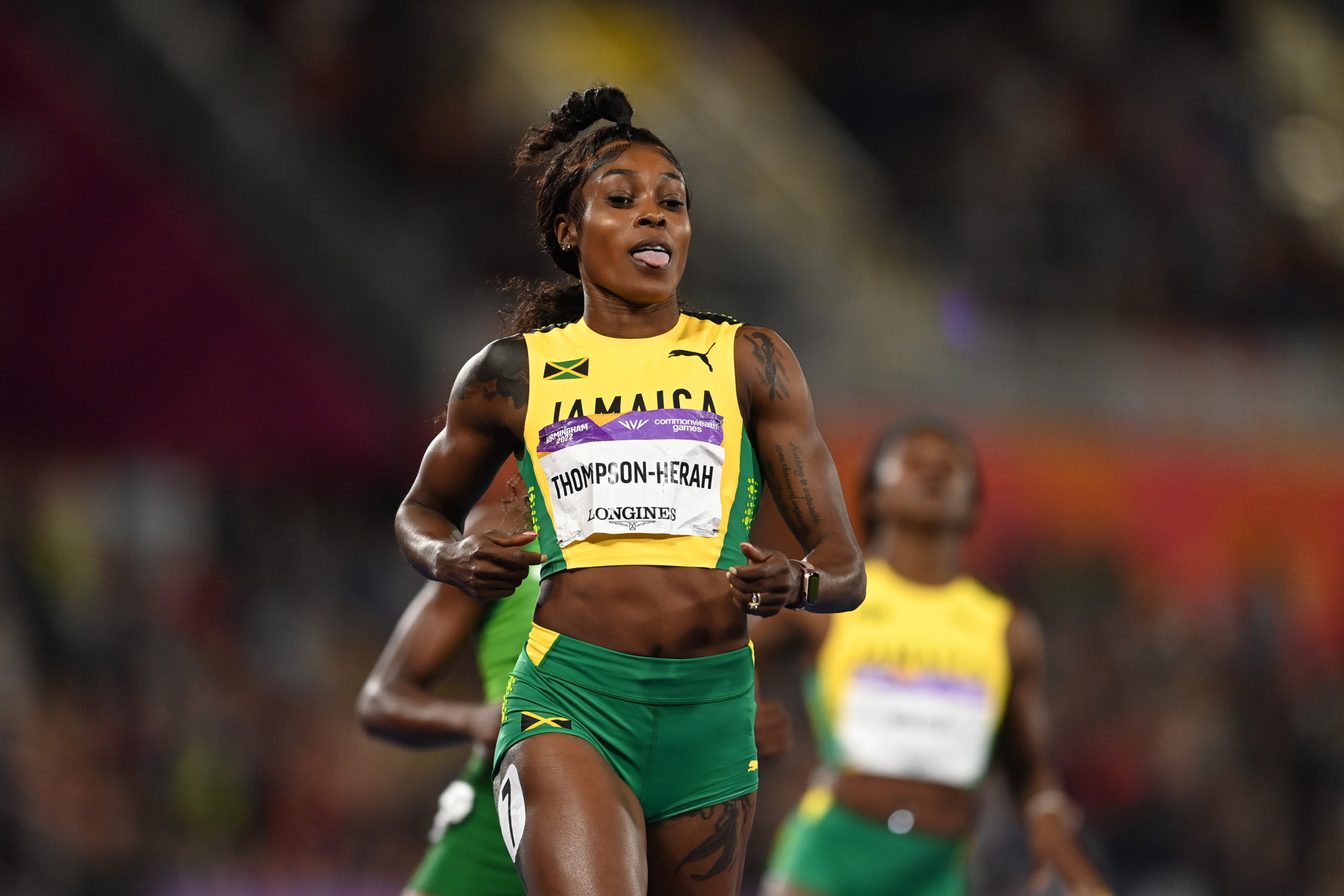 Elaine Thompson-Herah will not defend her 200m title at the upcoming Paris Olympic Games. GETTY IMAGES