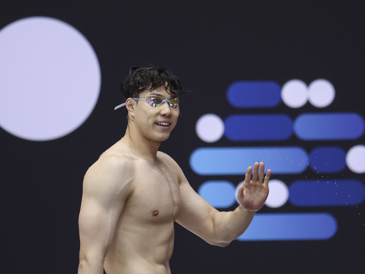 Qin Haiyang is on China's Olympic roster. GETTY IMAGES