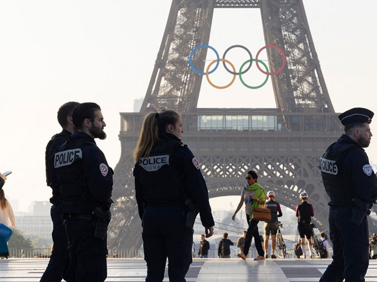 France have tightened their security ahead of the Paris Olympics opening ceremony. GETTY IMAGES